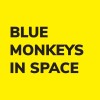 blue monkeys in space